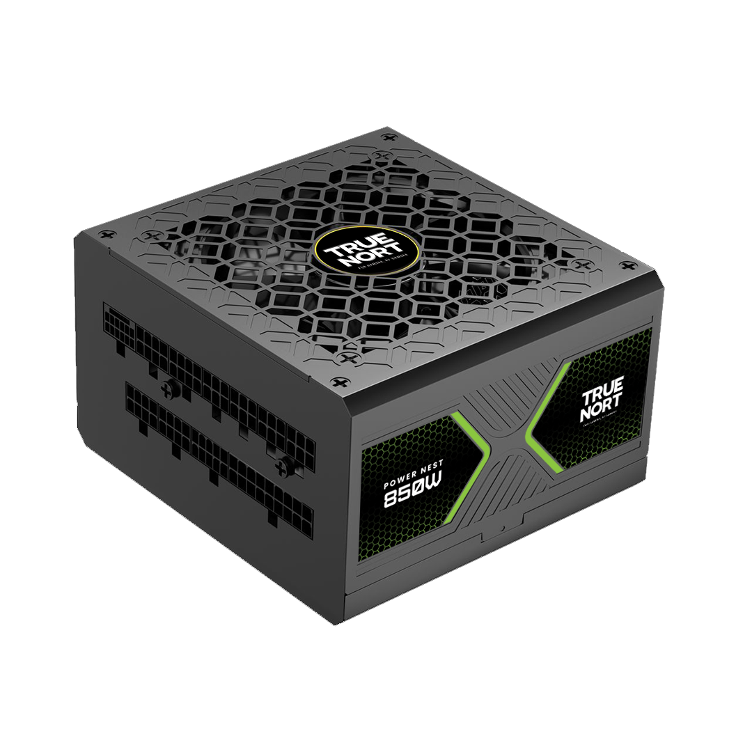 TrueNort 850W PSU 80 Plus Gold Certified Full Modular Power Supply ATX 3.1, PCIe 5.1, Efficient and Silent Performance Gaming Power Supply Compact 150mm Size, Black TrueNort 850W PSU 80 Plus Gold Certified Full Modular Power Supply ATX 3.1, PCIe 5.1, Efficient and Silent Performance Gaming Power Supply Compact 150mm Size, Black